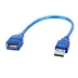 کابل افزایش طول USB2.0 انزو 30 سانتی متری | KT-020461
